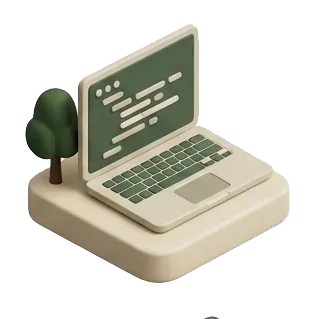 Ícono isométrico — productos web y SaaS
